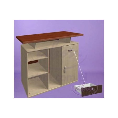 Szuflada z zamkiem do lady LK7 i LK8 klon,limba ,limba czekoladowa